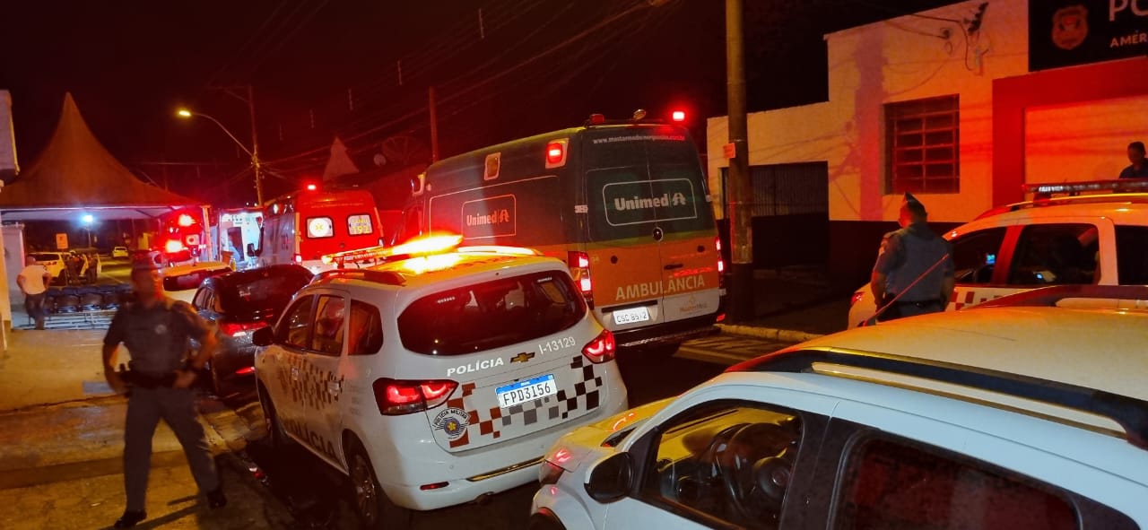 Foto 7 de 8 — Homem invade hospital e esfaqueia pessoas em Américo Brasiliense